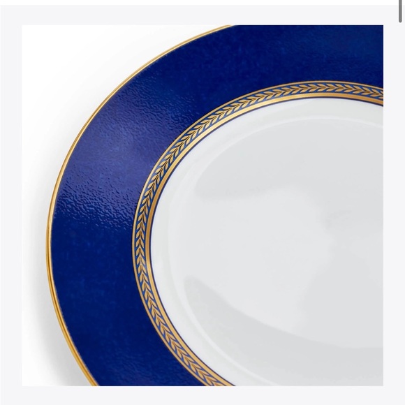Renaissance Gold - Blue Dinner Plate – Il Wedgwood Renaissance Gold Dinner Plate - Rich Blue and Gold